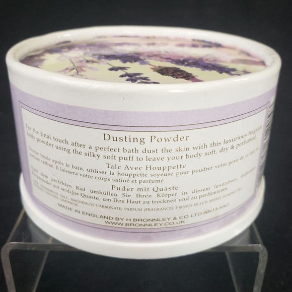 Bronnley England Lavender Dusting Body Powder NEW Grannycore - Picture 2 of 6